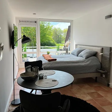 Ferienwohnung 1 Zimmer App Ankerplatz 43 Im Olympiazentrum Kiel Exterior photo